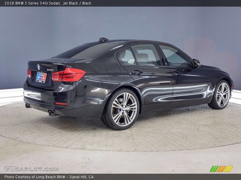 Jet Black / Black 2018 BMW 3 Series 340i Sedan