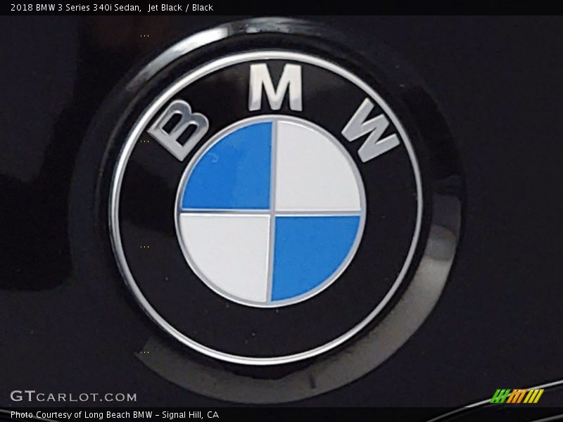 Jet Black / Black 2018 BMW 3 Series 340i Sedan