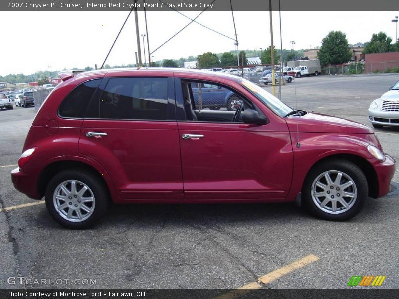 Inferno Red Crystal Pearl / Pastel Slate Gray 2007 Chrysler PT Cruiser