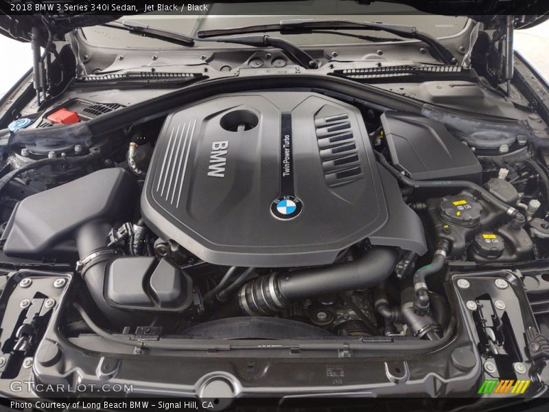 Jet Black / Black 2018 BMW 3 Series 340i Sedan