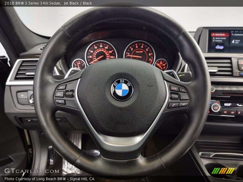 Jet Black / Black 2018 BMW 3 Series 340i Sedan