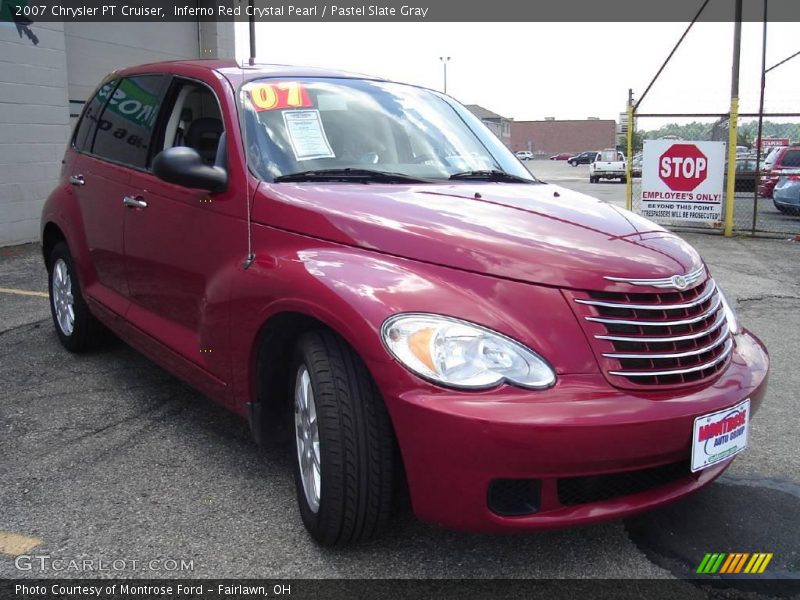 Inferno Red Crystal Pearl / Pastel Slate Gray 2007 Chrysler PT Cruiser