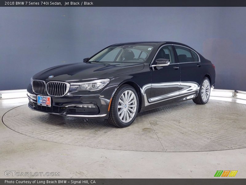 Jet Black / Black 2018 BMW 7 Series 740i Sedan