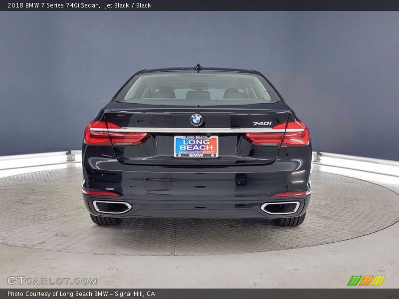 Jet Black / Black 2018 BMW 7 Series 740i Sedan