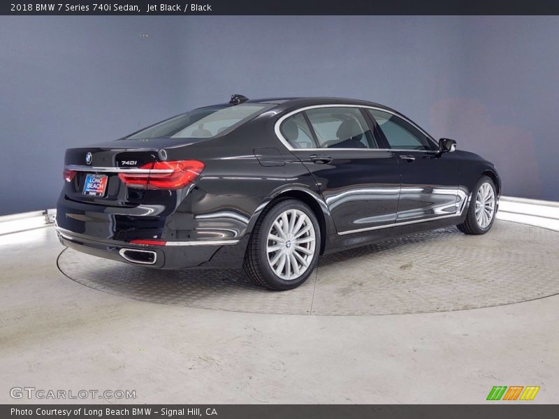 Jet Black / Black 2018 BMW 7 Series 740i Sedan
