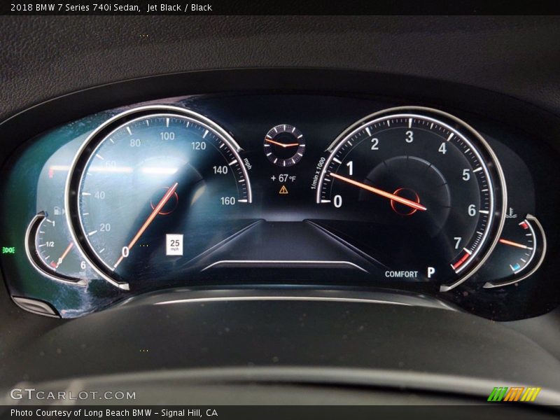 Jet Black / Black 2018 BMW 7 Series 740i Sedan