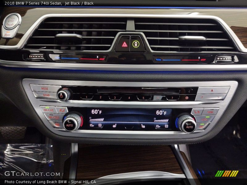 Jet Black / Black 2018 BMW 7 Series 740i Sedan