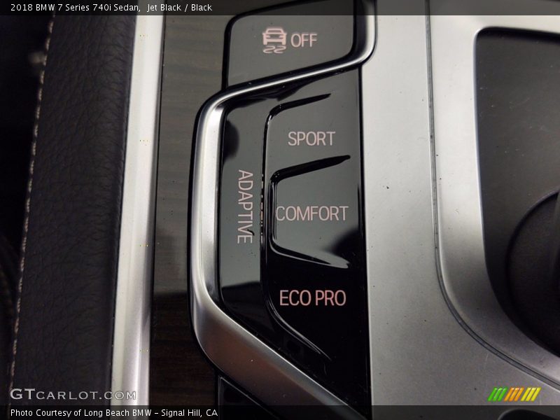 Jet Black / Black 2018 BMW 7 Series 740i Sedan