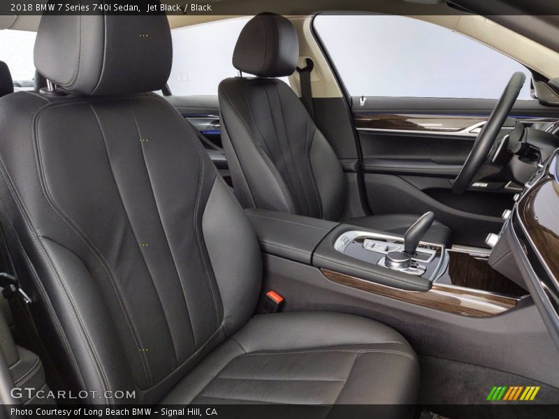 Jet Black / Black 2018 BMW 7 Series 740i Sedan