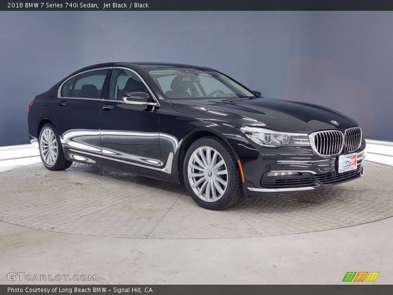 Jet Black / Black 2018 BMW 7 Series 740i Sedan