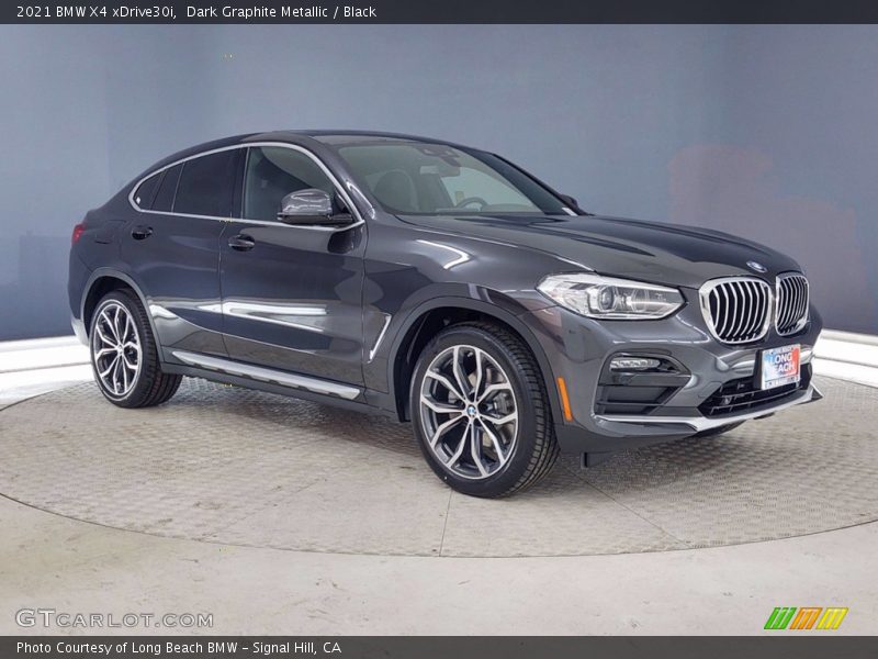 Dark Graphite Metallic / Black 2021 BMW X4 xDrive30i