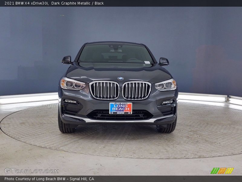 Dark Graphite Metallic / Black 2021 BMW X4 xDrive30i