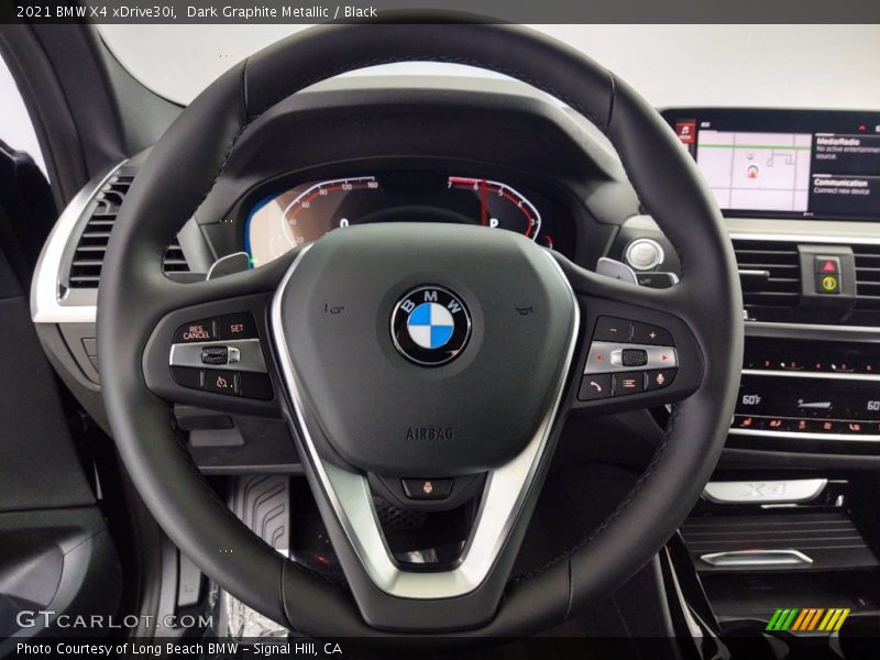 Dark Graphite Metallic / Black 2021 BMW X4 xDrive30i