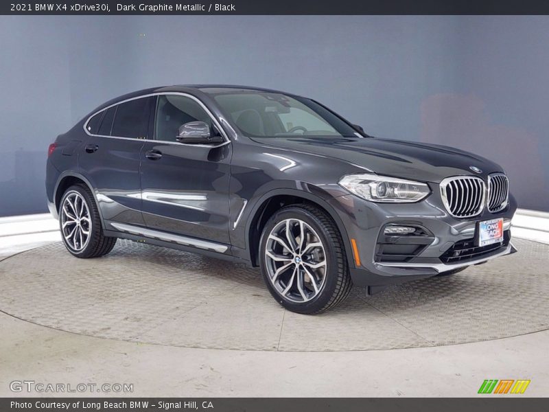 Dark Graphite Metallic / Black 2021 BMW X4 xDrive30i