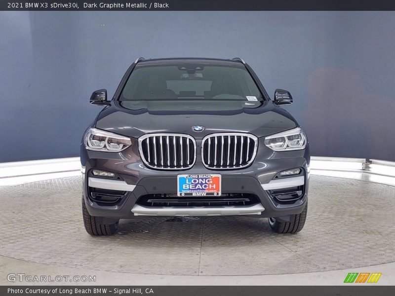 Dark Graphite Metallic / Black 2021 BMW X3 sDrive30i