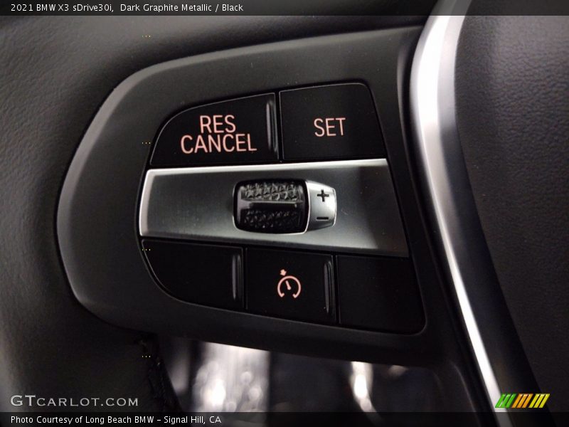 Dark Graphite Metallic / Black 2021 BMW X3 sDrive30i