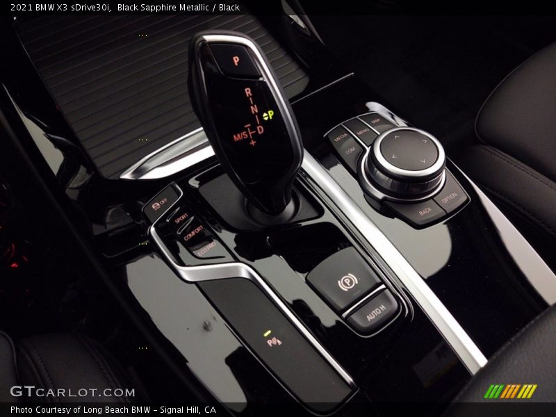 Black Sapphire Metallic / Black 2021 BMW X3 sDrive30i