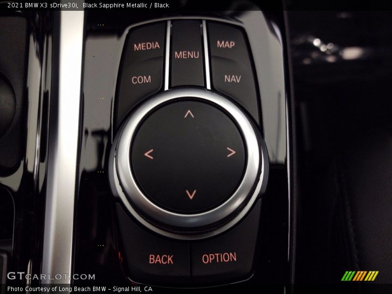 Black Sapphire Metallic / Black 2021 BMW X3 sDrive30i