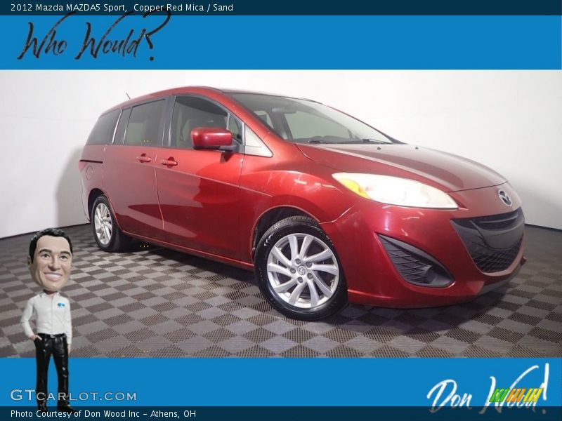 Copper Red Mica / Sand 2012 Mazda MAZDA5 Sport