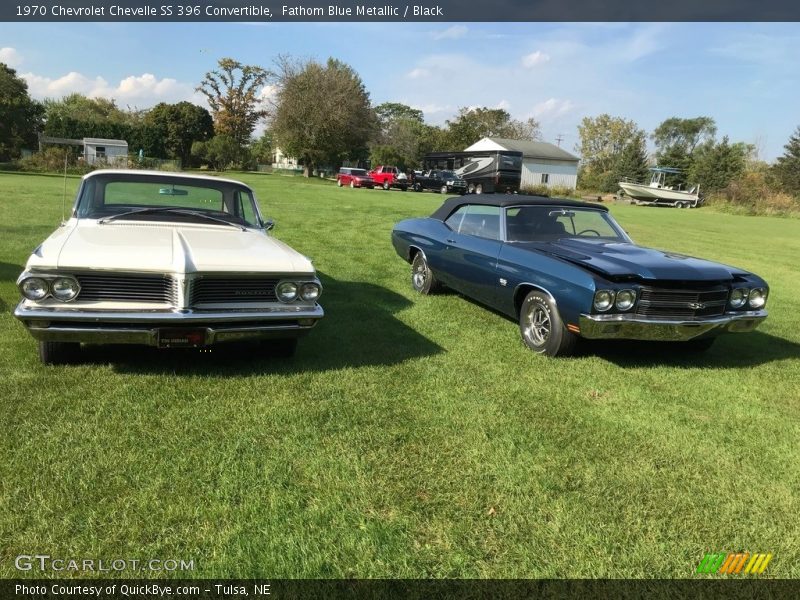 Front 3/4 View of 1970 Chevelle SS 396 Convertible