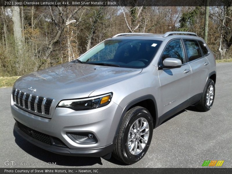 Billet Silver Metallic / Black 2021 Jeep Cherokee Latitude Lux 4x4