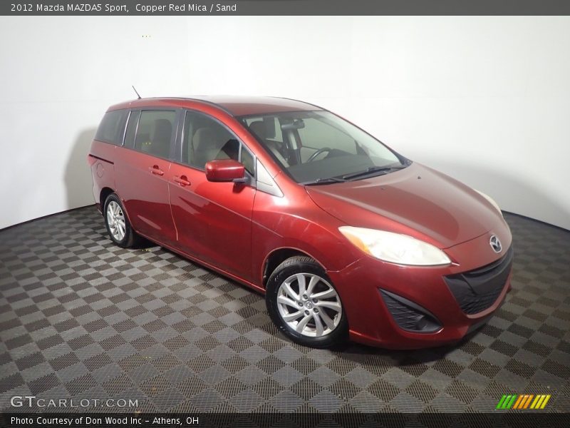 Copper Red Mica / Sand 2012 Mazda MAZDA5 Sport