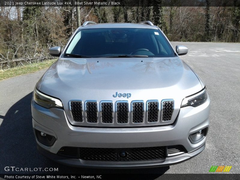 Billet Silver Metallic / Black 2021 Jeep Cherokee Latitude Lux 4x4