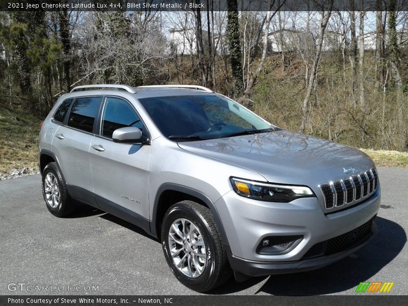 Billet Silver Metallic / Black 2021 Jeep Cherokee Latitude Lux 4x4