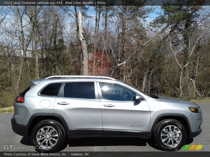 Billet Silver Metallic / Black 2021 Jeep Cherokee Latitude Lux 4x4