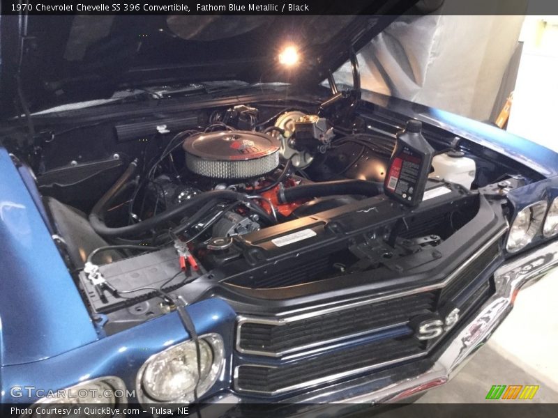  1970 Chevelle SS 396 Convertible Engine - 396 cid OHV 16-Valve V8