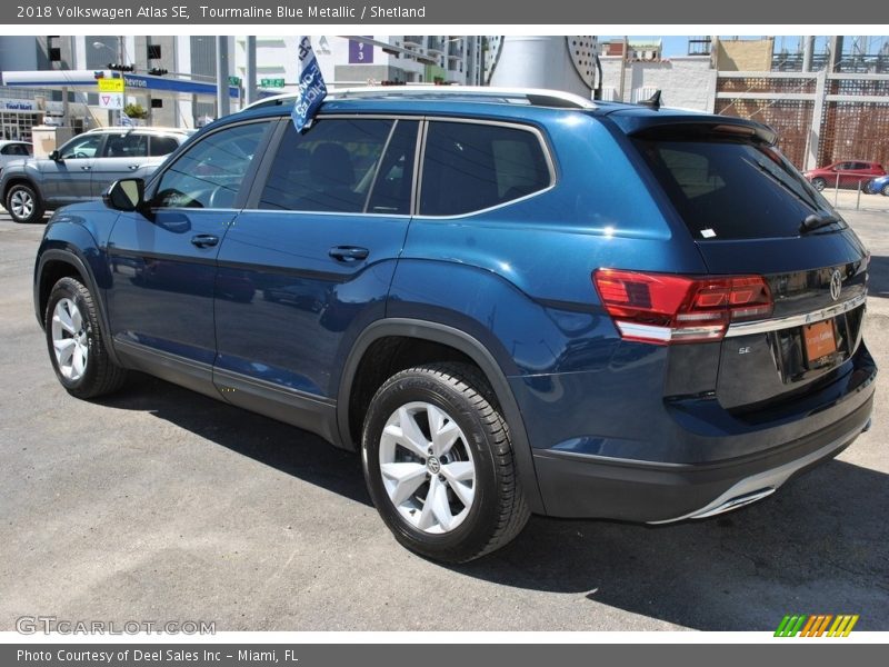 Tourmaline Blue Metallic / Shetland 2018 Volkswagen Atlas SE