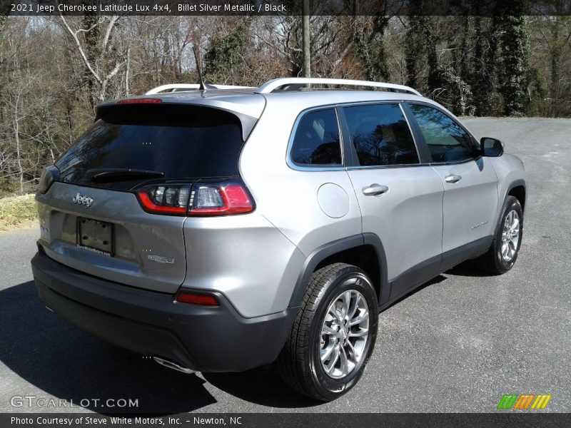 Billet Silver Metallic / Black 2021 Jeep Cherokee Latitude Lux 4x4
