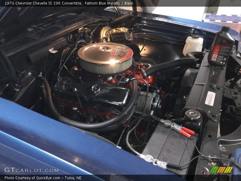  1970 Chevelle SS 396 Convertible Engine - 396 cid OHV 16-Valve V8