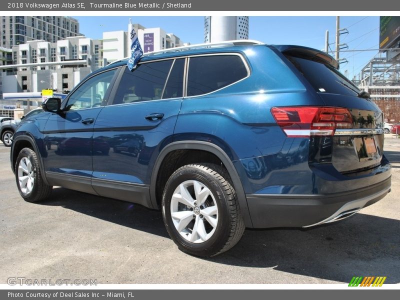 Tourmaline Blue Metallic / Shetland 2018 Volkswagen Atlas SE