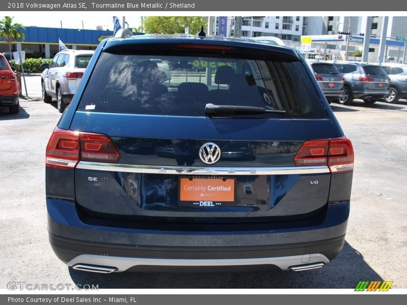 Tourmaline Blue Metallic / Shetland 2018 Volkswagen Atlas SE