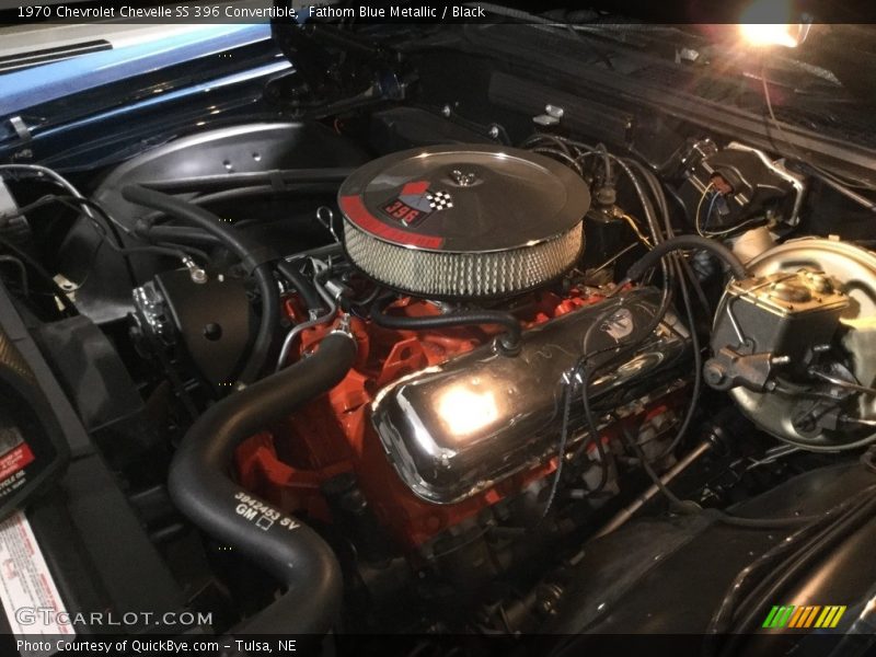  1970 Chevelle SS 396 Convertible Engine - 396 cid OHV 16-Valve V8