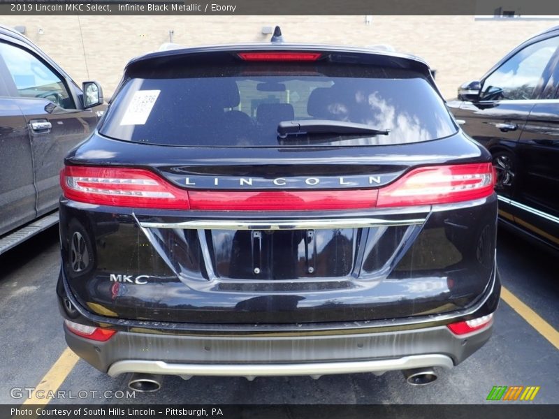 Infinite Black Metallic / Ebony 2019 Lincoln MKC Select