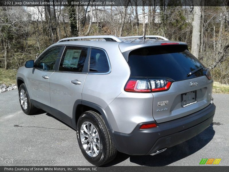 Billet Silver Metallic / Black 2021 Jeep Cherokee Latitude Lux 4x4