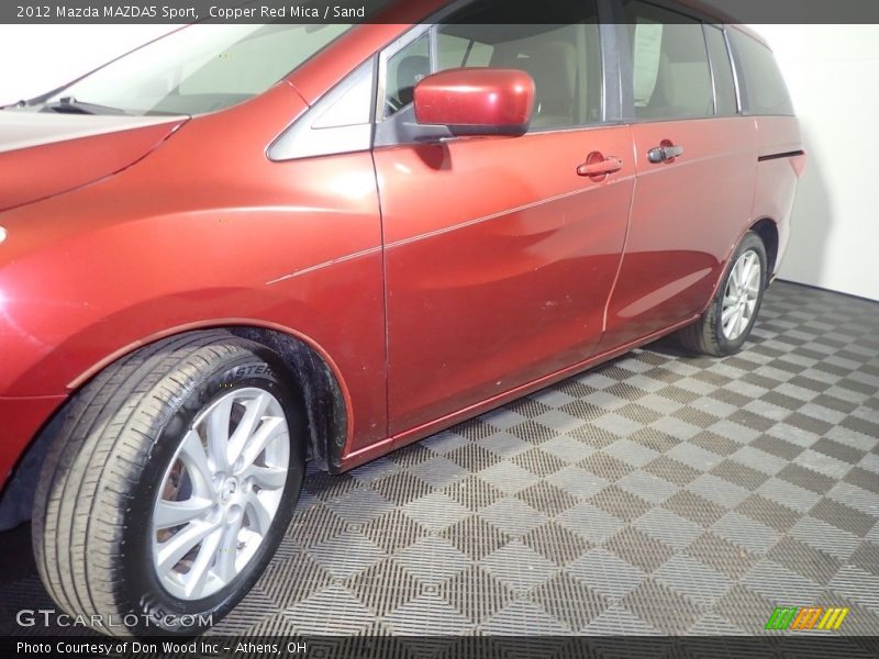 Copper Red Mica / Sand 2012 Mazda MAZDA5 Sport