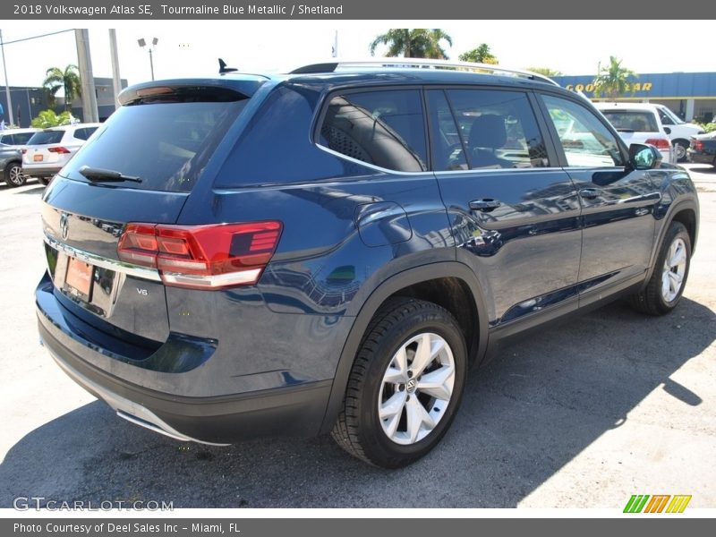 Tourmaline Blue Metallic / Shetland 2018 Volkswagen Atlas SE