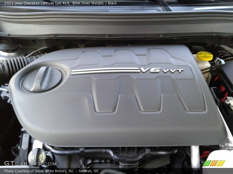 Billet Silver Metallic / Black 2021 Jeep Cherokee Latitude Lux 4x4