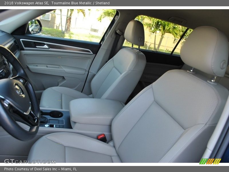 Tourmaline Blue Metallic / Shetland 2018 Volkswagen Atlas SE