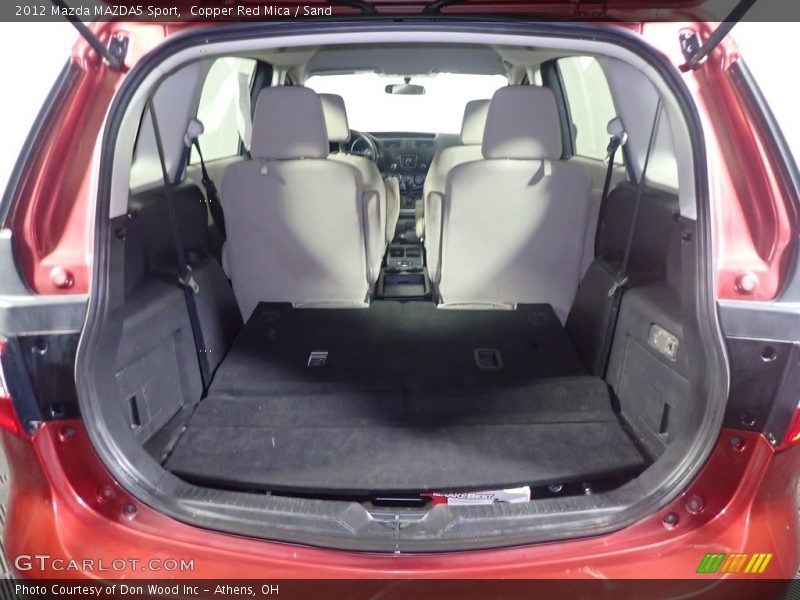 Copper Red Mica / Sand 2012 Mazda MAZDA5 Sport