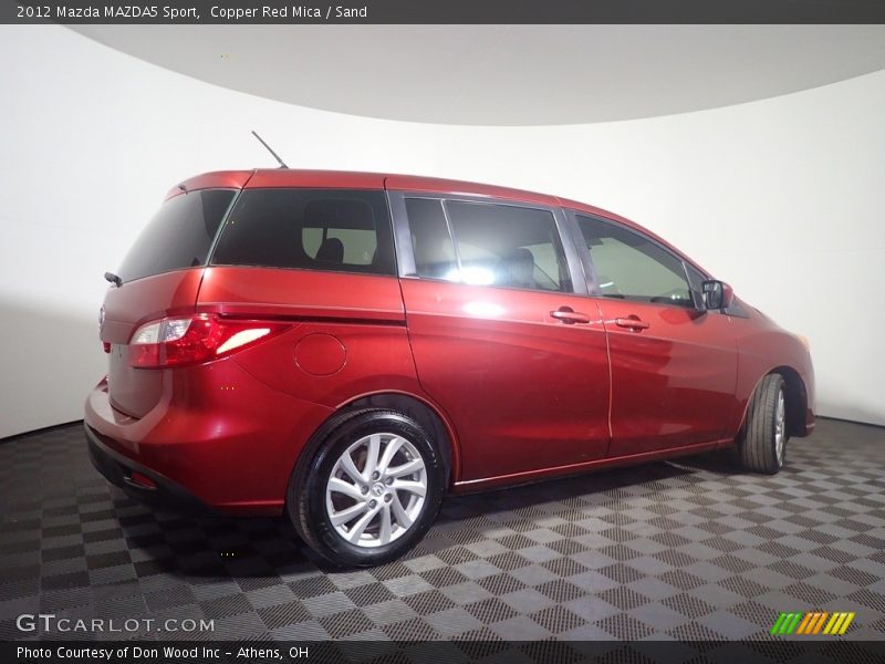 Copper Red Mica / Sand 2012 Mazda MAZDA5 Sport