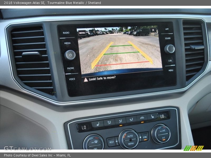 Tourmaline Blue Metallic / Shetland 2018 Volkswagen Atlas SE