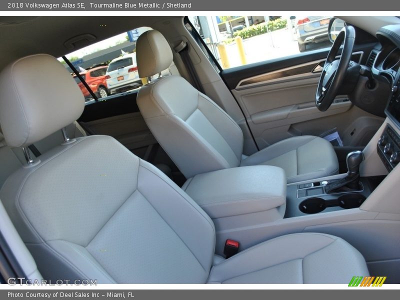 Tourmaline Blue Metallic / Shetland 2018 Volkswagen Atlas SE