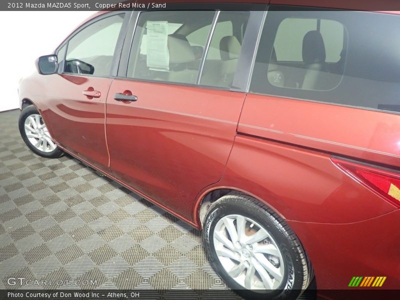 Copper Red Mica / Sand 2012 Mazda MAZDA5 Sport