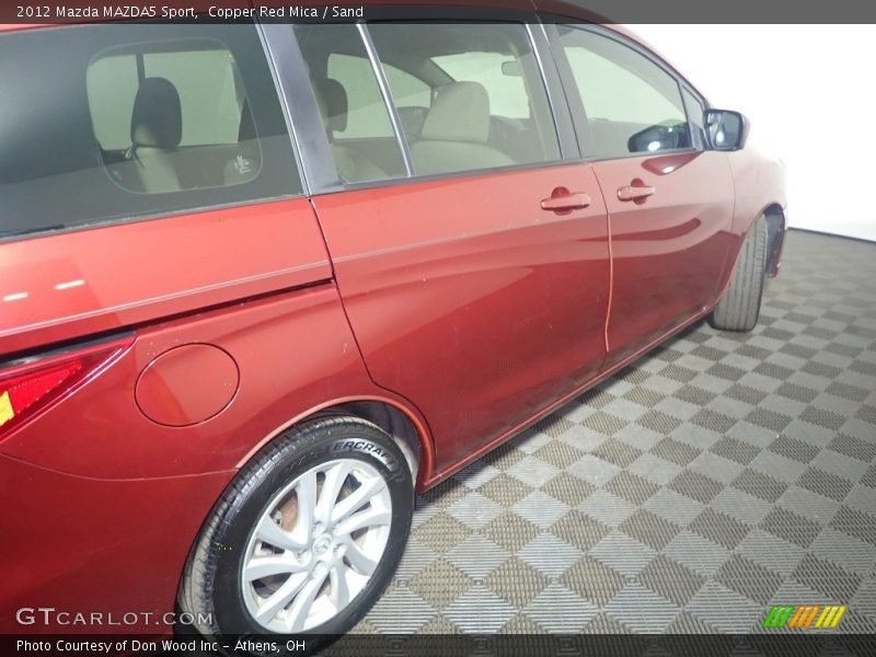 Copper Red Mica / Sand 2012 Mazda MAZDA5 Sport