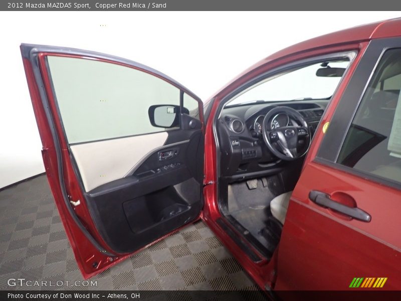 Copper Red Mica / Sand 2012 Mazda MAZDA5 Sport