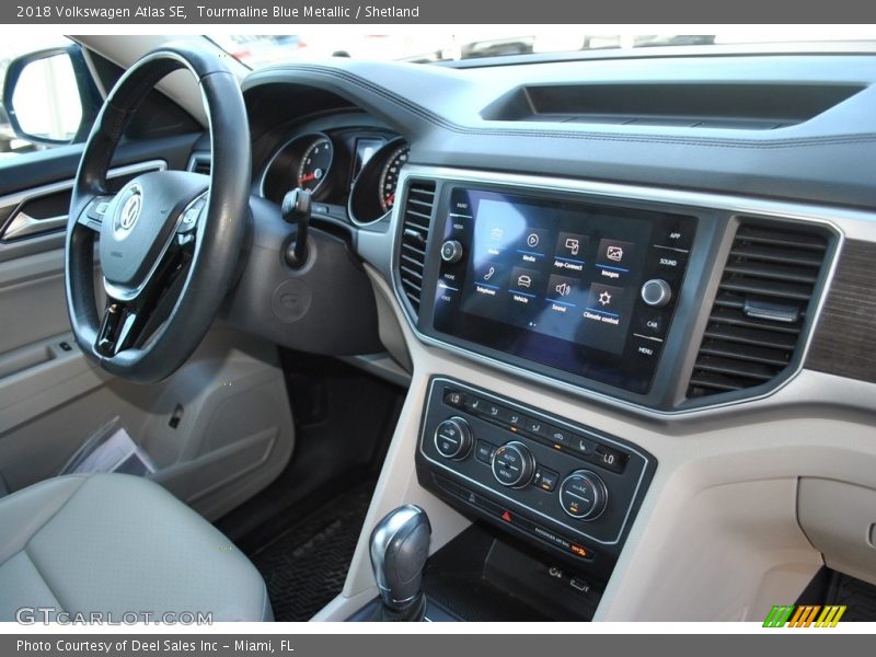 Tourmaline Blue Metallic / Shetland 2018 Volkswagen Atlas SE